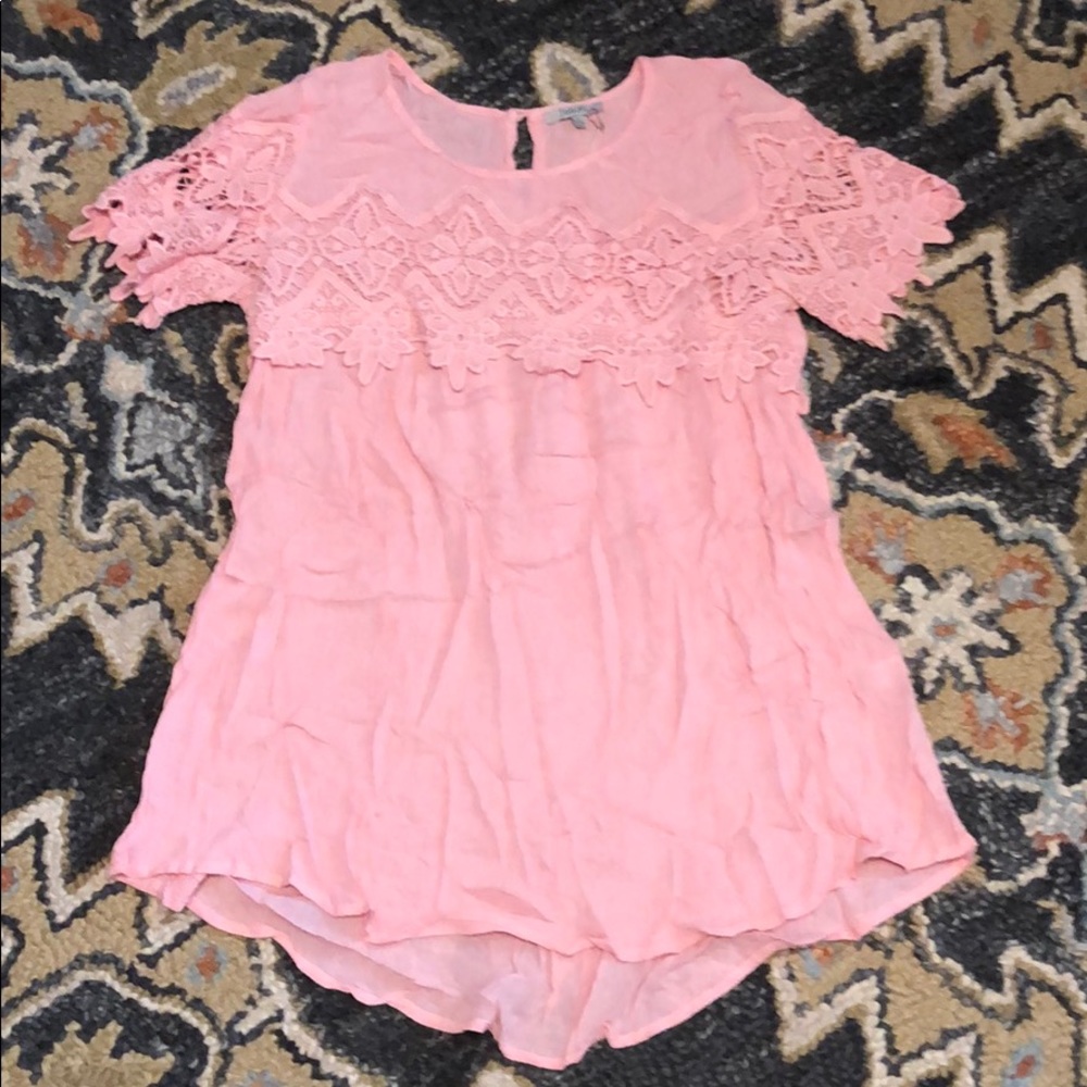 Dusty pink/rose colored Top